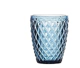 Vidrios de Levante Vaso cristal Sidari 270ml - Set 6 unidades (Azul)