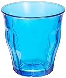 Duralex 1027SR06 Picardie – Juego de 6 Vasos de Cristal Azul 8,5 cm.